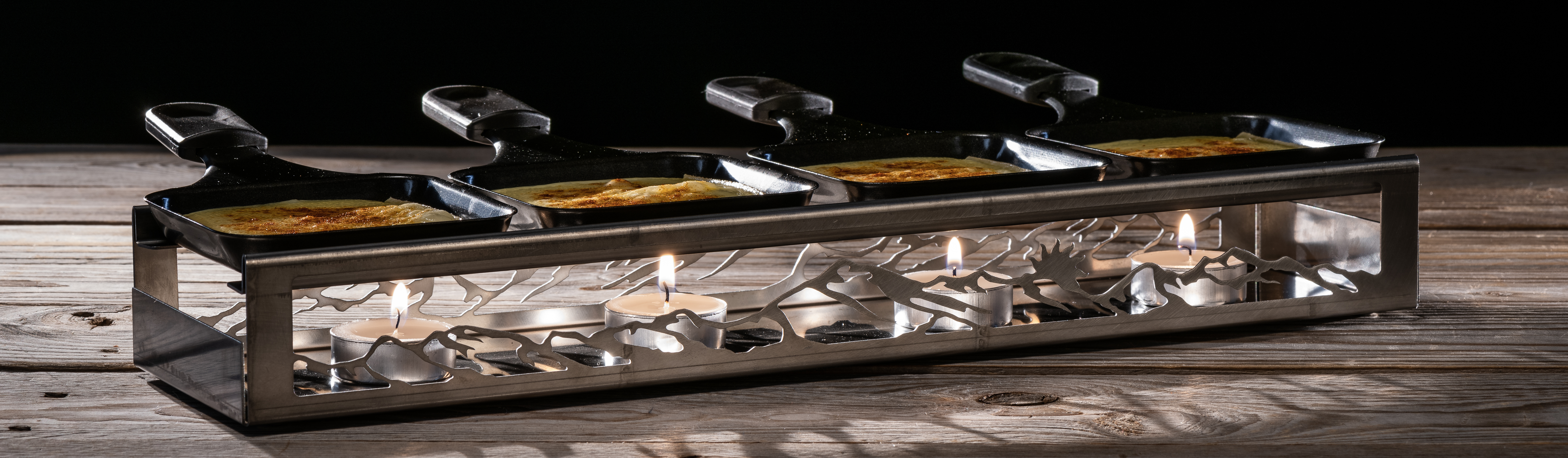 Racletteofen 2.0 - Design Cheese on Fire